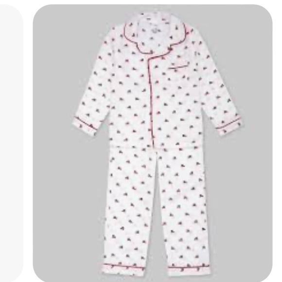 Edgehill Collection Long Sleeve Holiday Pajama Set - Picture 2 of 10